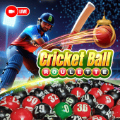Cricket Ball Roulette - Live Casino Game at 789Bingo